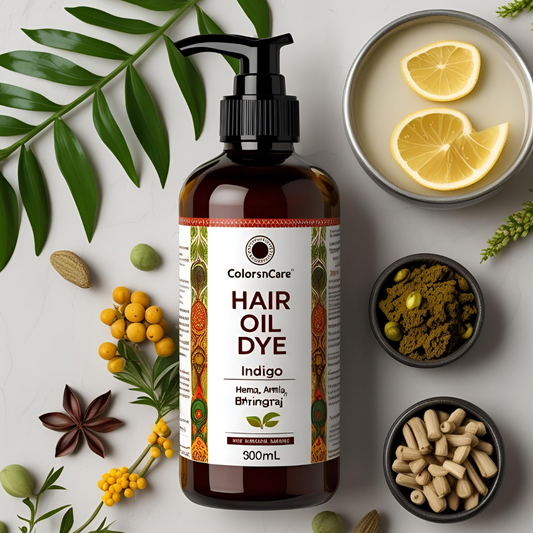 ColorsnCare Herbal Hair Oil Dye